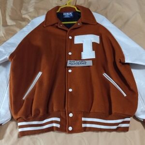 VintageUniversity Of Texas Longhorns XXL Varsity Letterman Jacket